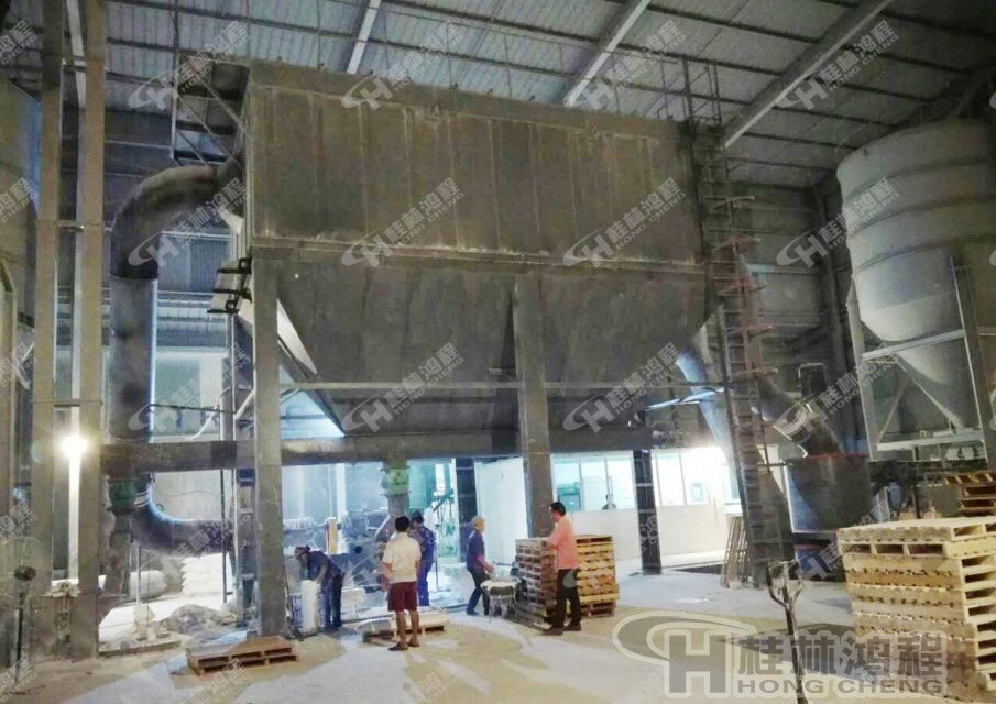 HCH1395超細滑石粉生產設備，滑石磨粉機，桂林鴻程環輥磨